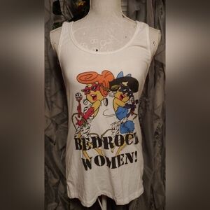 Bedrock Women Graphic Tank Top